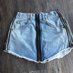 Carmar Denim Jean Skirt with Zipper size 27